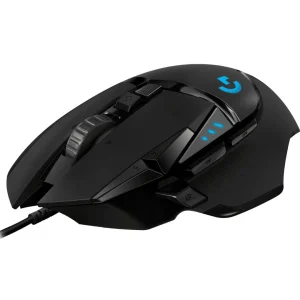 MOUSE LOGITECH ALAMBRICO GAMER G502 HERO 11 BOTONES USB NEGRO